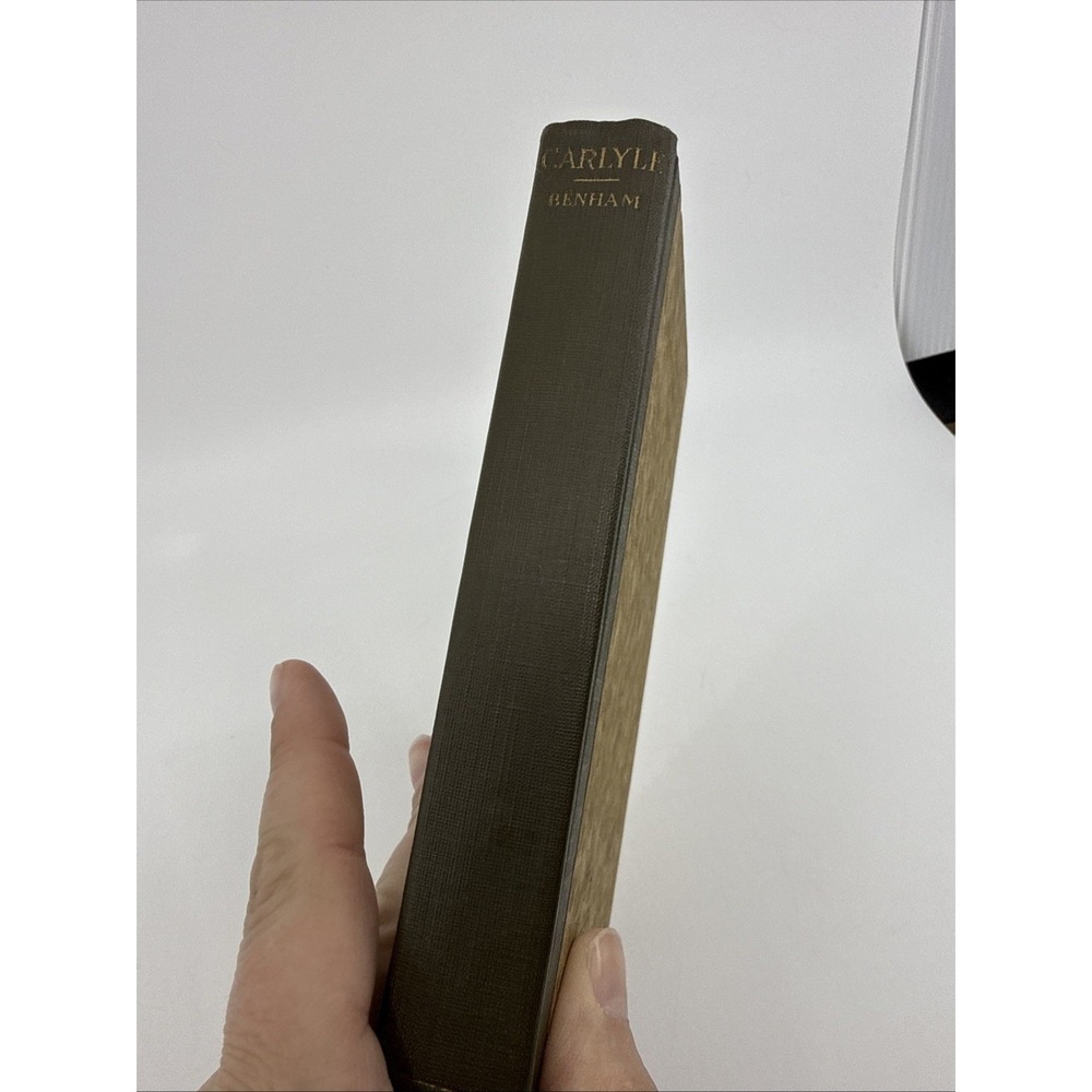 Selections From The Writings of Thomas Carlyle 1928, 1st Edition College Library
